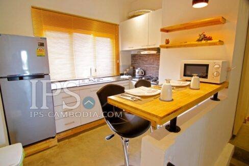 Apartment For Rent in Phnom Penh - One Bedroom in Toul Svay Prey