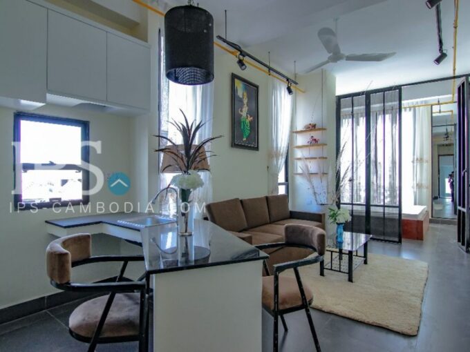 Studio Apartment Residence for Rent-onle Bassac-Phnom Penh