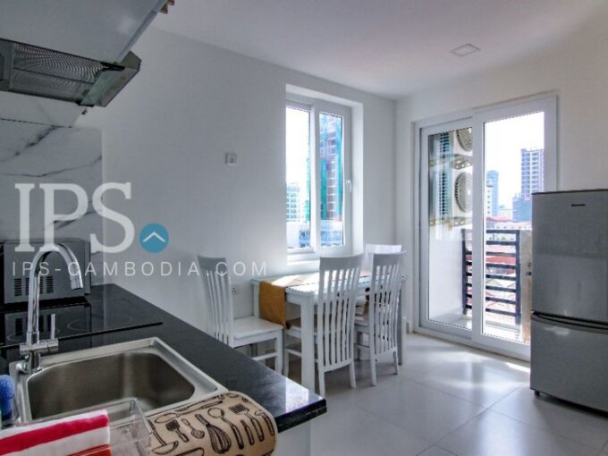 Serviced Apartment for Rent in BKK2 - Two Bedrooms