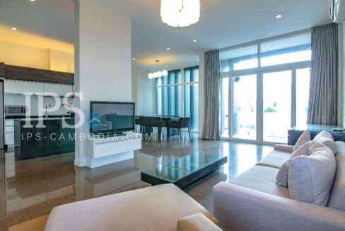 Serviced Apartment for Rent in Tonle Bassac - 2 Bedrooms
