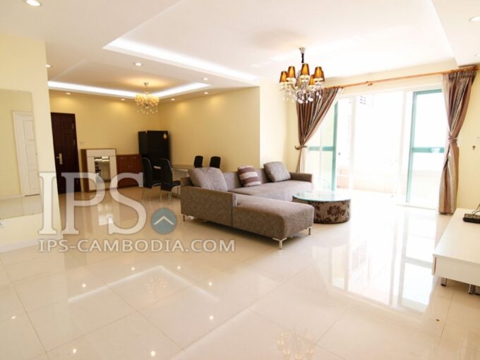 Apartment for Rent in Phnom Penh -Three Bedrooms in Tonle Bassac
