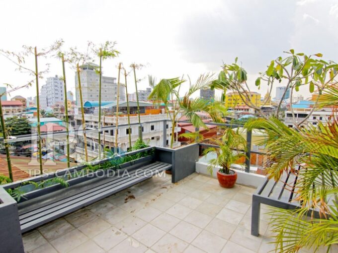 Two Bedroom Upgraded Apartment for Rent in Phnom Penh - BKK2