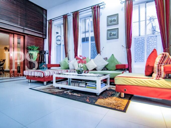 Daun Penh Townhouse for Rent - 7 Bedrooms
