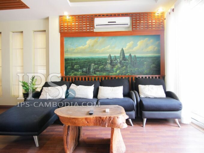 Two Bedroom Apartment in Tonle Bassac For Rent
