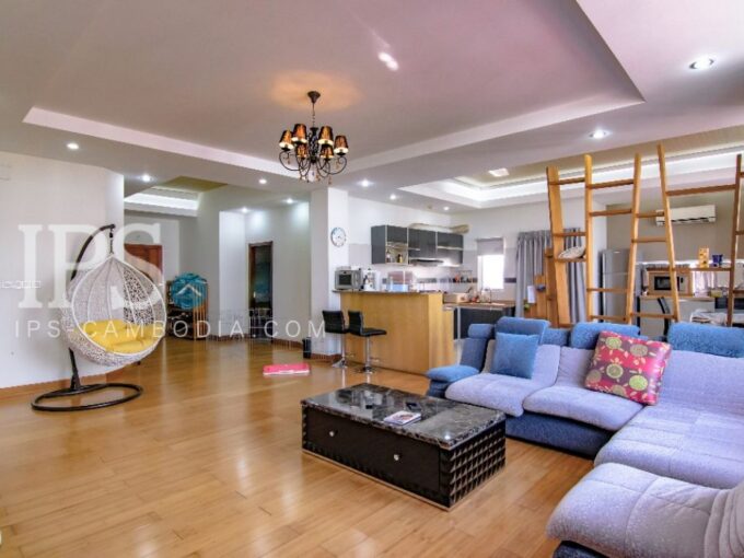 3 Bedroom Serviced Apartment For Rent - BKK1