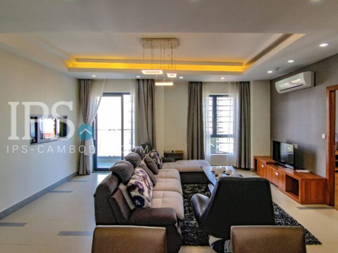 2 Bedroom Serviced Apartment For Rent - BKK1