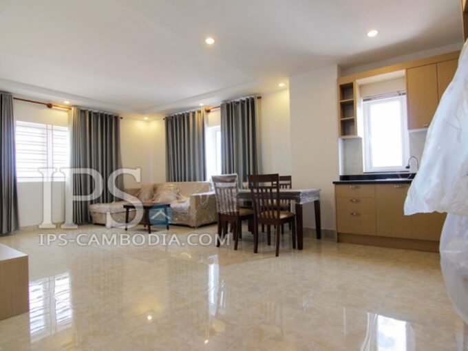Two Bedroom Serviced Apartment in Toul Svay Rey For Rent