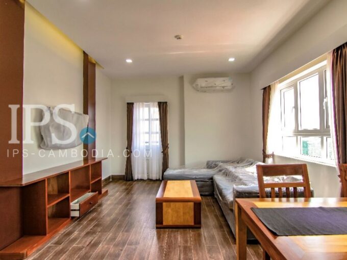 1 Bedroom  Serviced Apartment For Rent in Toul Kork- Phnom Penh