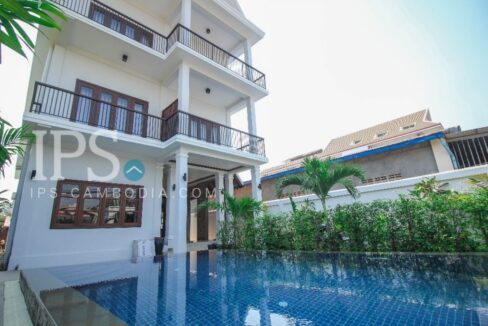New 13 Rooms Boutique for Rent in Siem Reap- Wat Bo Village