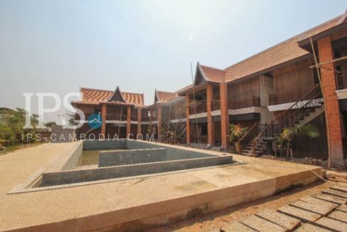 New 16 Room Boutique Hotel  for Rent in Siem Reap- Salakomrek