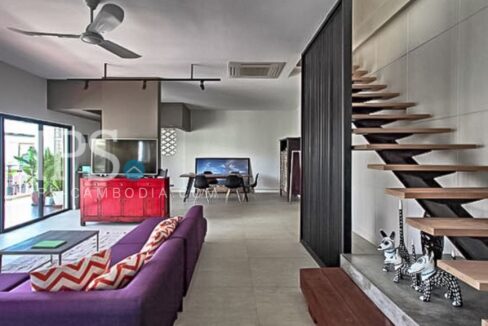 Daun Penh Apartment for Rent - 3 Bedrooms