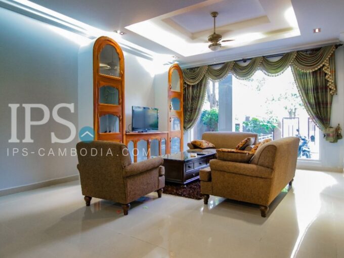 Villa For Rent Tonle Bassac - 3 Bedrooms