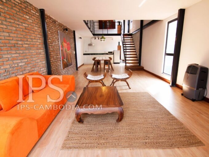 Phnom Penh Apartment For Rent in BKK3 - Three Bedrooms