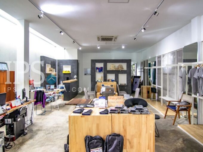 74 sqm Retail Space Lease For Sale  - Tonle Bassac Near Monivong