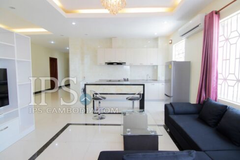 Three Bedroom Serviced Apartment for Rent in Phnom Penh - Tumnob Tuek