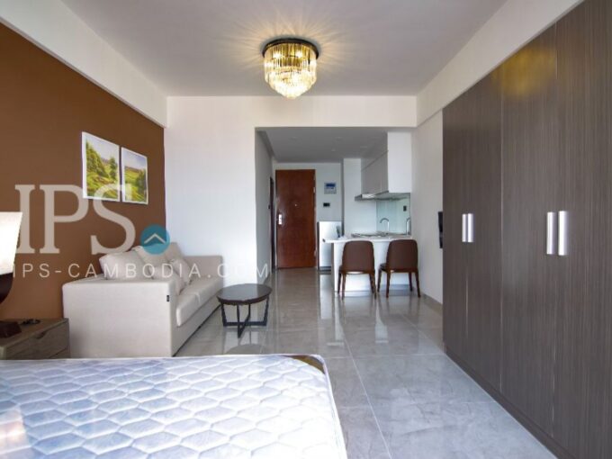 Daun Penh For Rent - Modern Studio Flat