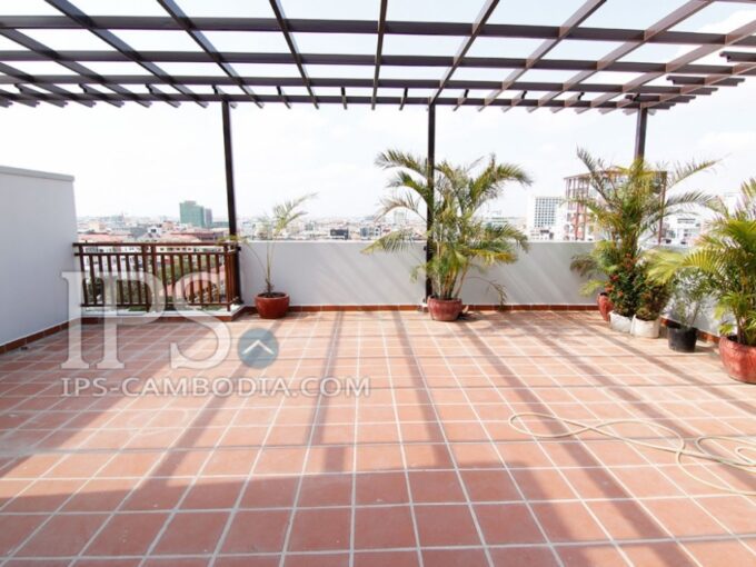 Apartment For Rent - One Bedroom in Toul Svay Prey