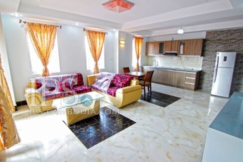 Apartment For Rent in Phnom Penh - One Bedroom in Phsar Doeum Thkov