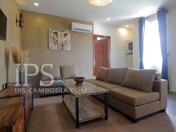 One Bedroom Serviced Apartment in Wat Phnom For Rent