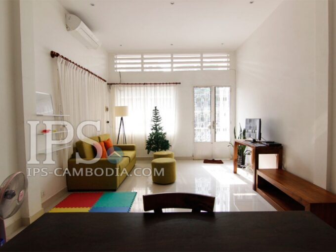 Fully Furnished Two Bedroom Apartment for Rent in Phnom Penh - Tonle Bassac