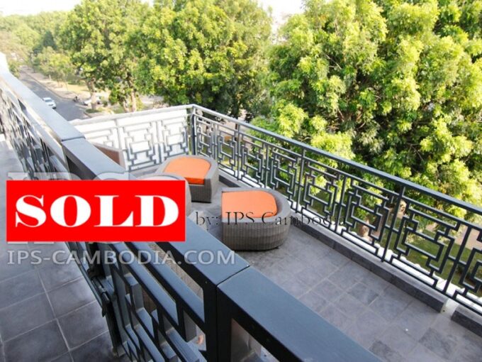 Renovated Apartment For Sale in Phnom Penh - Two Bedrooms in Wat Phnom