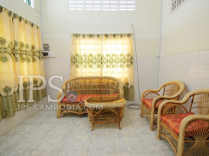 One Bedroom Flat in Boeung Trabek For Rent