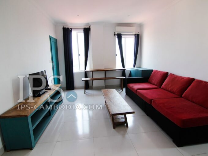 Bright One Bedroom Apartment Near National Museum - Phnom Penh
