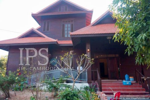 Colonial Villa for Rent in Siem Reap - Seven Bedrooms