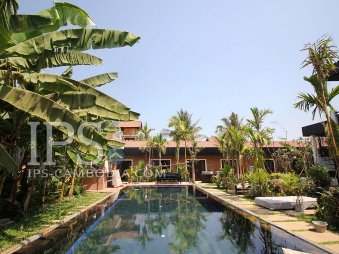 Brand New and Stylish Boutique Villa Business for Sale - Siem Reap