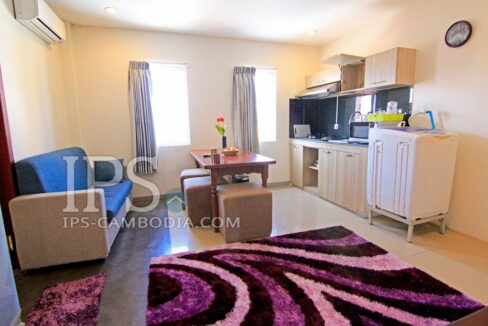 Phnom Penh Apartment for rent in BKK2 -Three Bedrooms