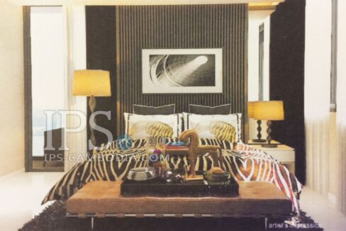 Resale 42nd Floor One Bedroom Luxury Condo at The Bridge Residences