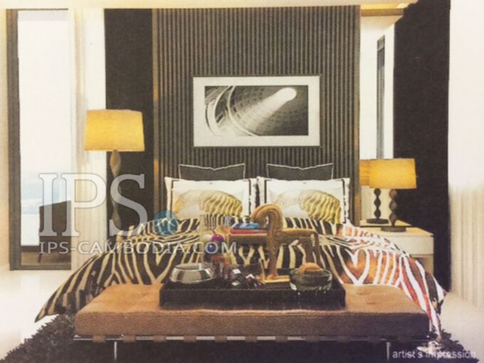 Resale 42nd Floor One Bedroom Luxury Condo at The Bridge Residences