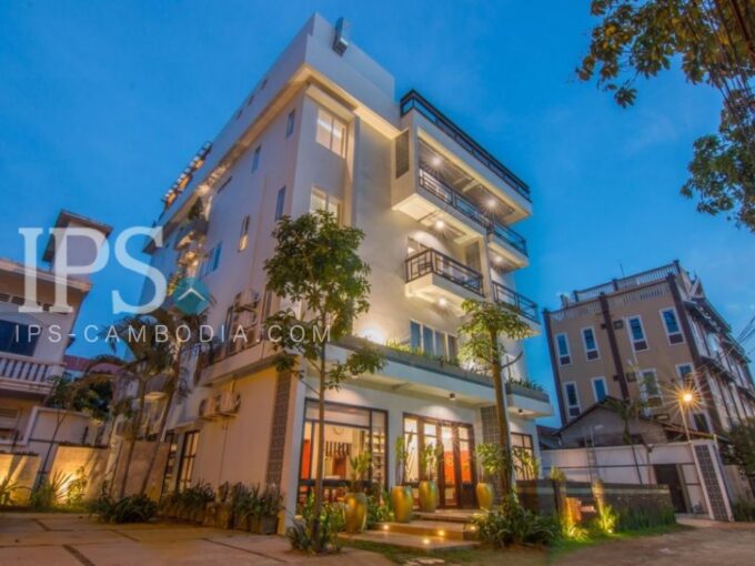18 Room Boutique for Rent in Siem Reap- Slor Gram