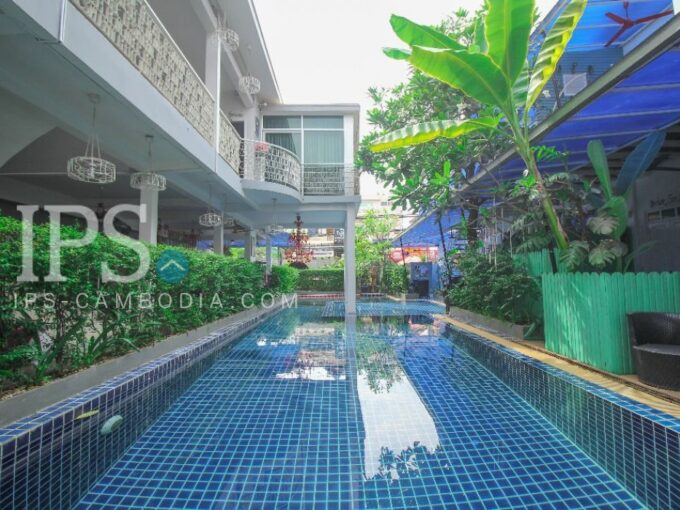 16 Room Hotel for Rent in Siem Reap- Wat Bo Road
