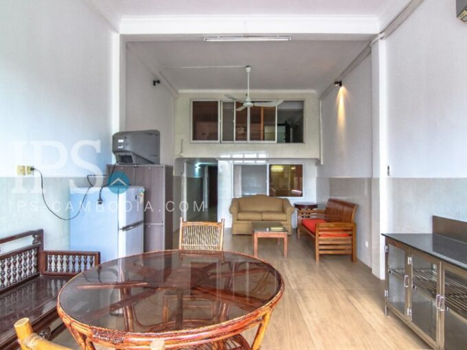 2 Bedroom Apartment with Mezzanine for Rent - Wat Phnom