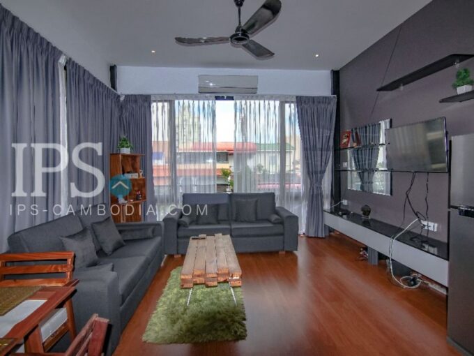2 Bedroom Renovate Apartment For Rent - BKK 1