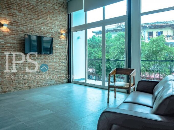2 Bedroom Renovated Apartment for Rent - Wat Phnom