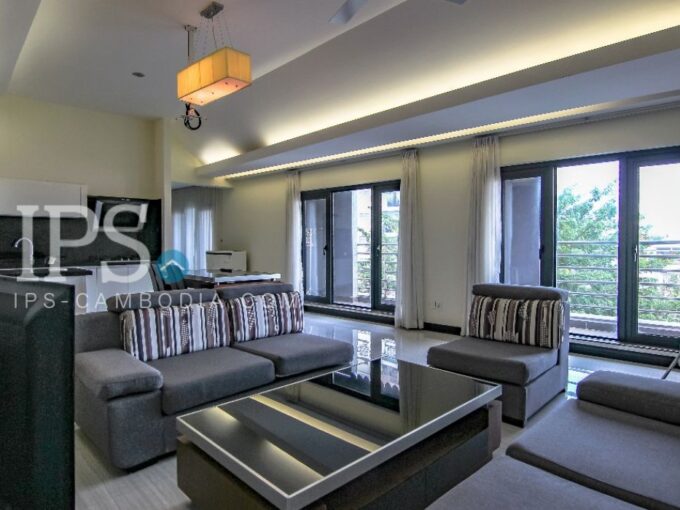 1 Bedroom Apartment For Rent Riverside - Phnom Penh