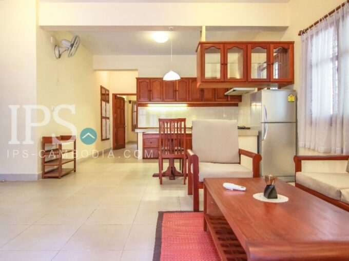 2 Bedroom Serviced Apartment For Rent-BKK1- Phnom Penh