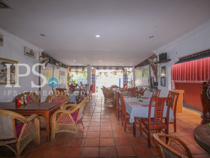 Siem Reap Guesthouse and Restaurant for Rent - Sok San Road