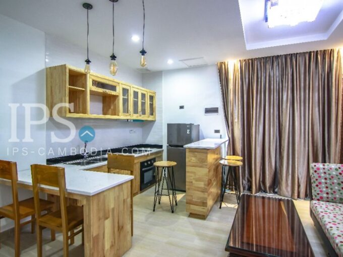 Boeung Trabek - 3 Bedroom Serviced Apartment for Rent