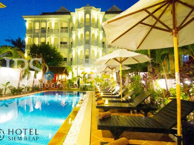 32 Rooms  Hotel Business for Sale - Steng Thmei Village Siem Reap
