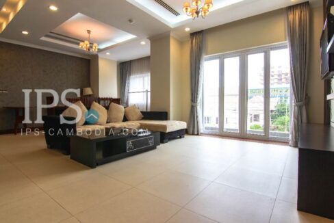 3 Bedroom Serviced Apartment Rental - Toul Kork