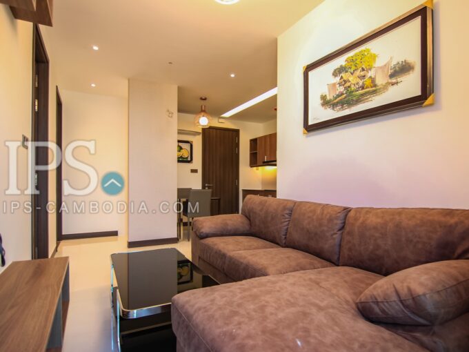 1 Bedroom Serviced Apartment For Rent - Toul Kork