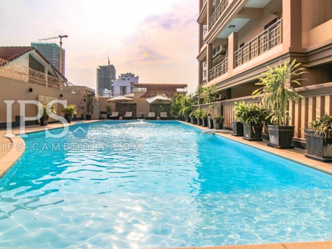 3 Bedroom Serviced Apartment For Rent in BKK1