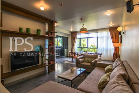 2 Bedroom Serviced Apartment For Rent - Wat Phnom