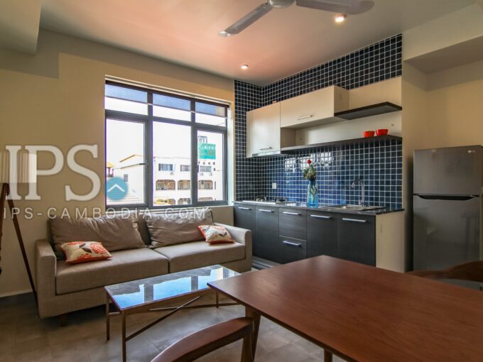 1 Bedroom Serviced Apartment For Rent - Wat Phnom