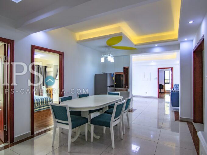 Phnom Penh Apartment for Rent - 3 Bedrooms BKK1