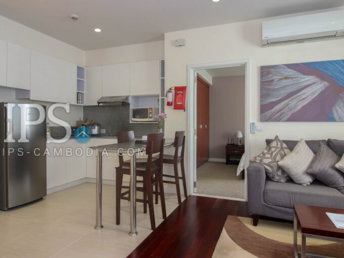 1 Bedroom Serviced Apartment For Rent - Wat Phnom