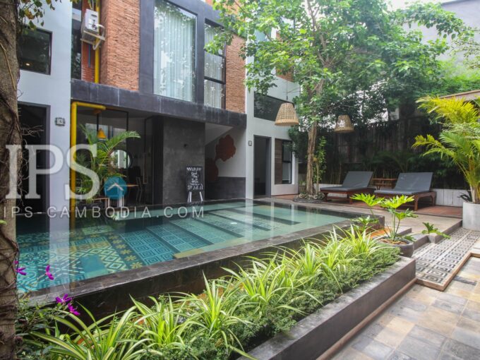 15 Room Boutique Hotel For Rent - Svay Dangkum
